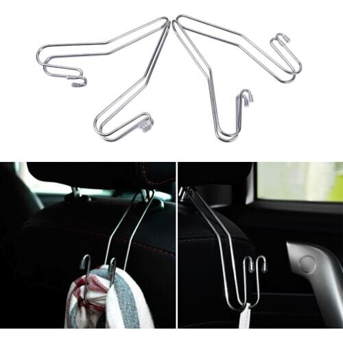 4X Car Seat Truck Coat Hook Purse Bag Hanging Hanger Auto Bag Organizer Holder 0 Kg