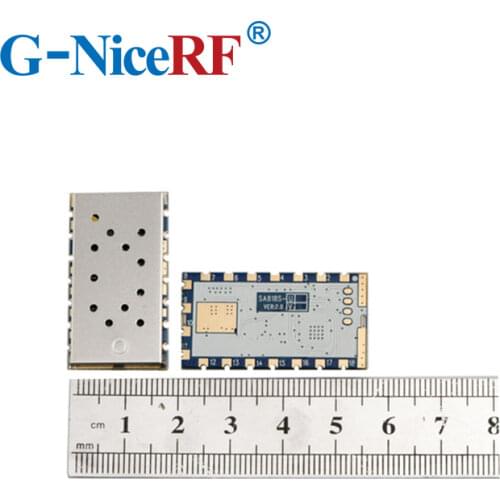 2PCS/Lot SA818 New Generation RDA1846S Chip VHF 134~174MHz/UHF 400-480MHz 1W 30dBm Analogue Walkie Talkie Module