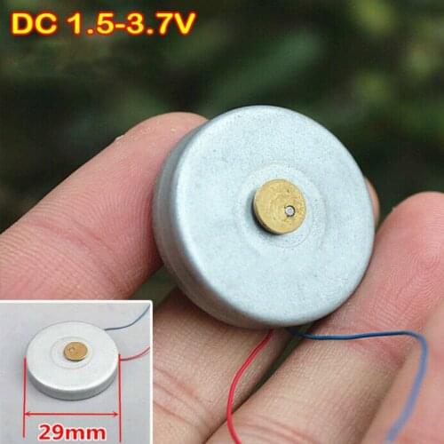 DC 1.5-3.7V 3V Vibration Motor Flat ultra-thin Strong Magnetic Vibration Motor Coin 1.5A Vibrating High Power DC Motor For Phone