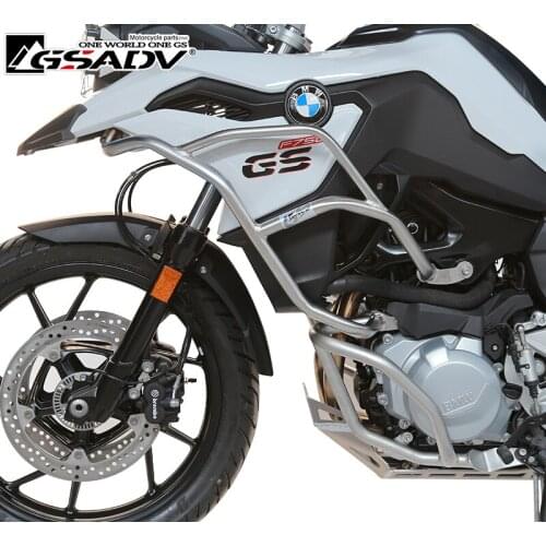 For BMW F750GS F850GS Motorcycle Engine Guard Tank Bumper Steel Crash Bar Fairing Protector