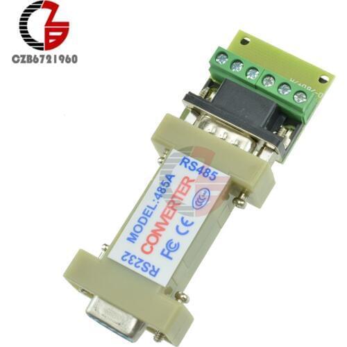 Bi-Direction RS232 to RS485 Converter Module 1.2Km Data Adapter Converter Communication Serial for Universal Car Parking System