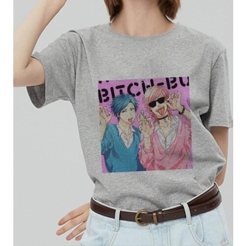 Ulzzang Short Sleeve Women T-shirt Kawaii Japanese Anime Tops Tees Female Women Clothing Harajuku Casual Loose