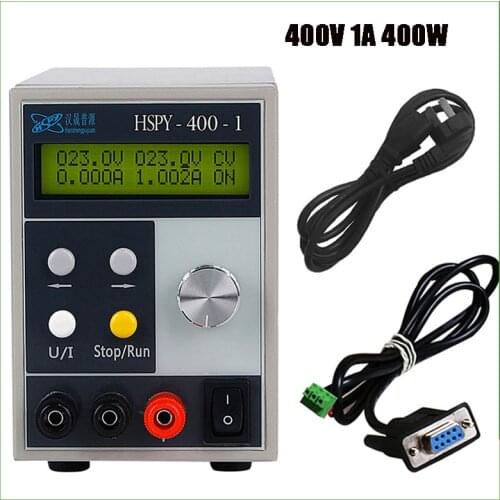 HSPY 400V 1A Programmable Adjustable Laboratory DC Power Supply 4Digits Voltage Current Voltage Converter Voltmeter 110V /220V