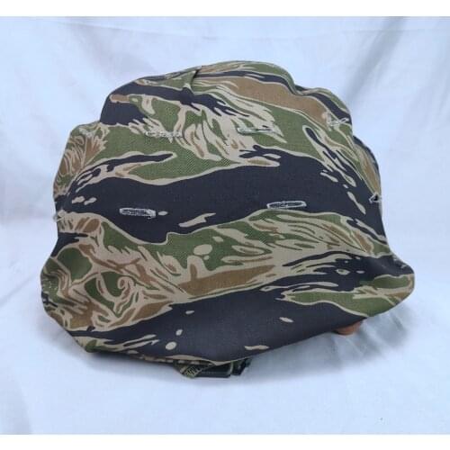 Vietnam War US ARMY Tiger Stripe CAMO Camouflage M1 Helmet Cover CAP