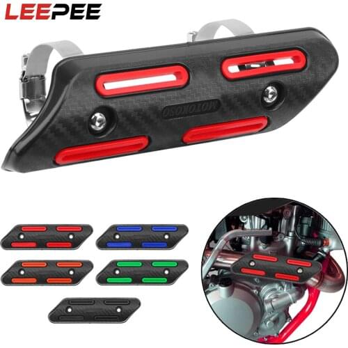 LEEPEE Moto Exhaust Heat Shield Protector Anti-scalding Guard for EXC SXF XC SX EXCF XCW 125 250 350 450 525 530 2019 2018