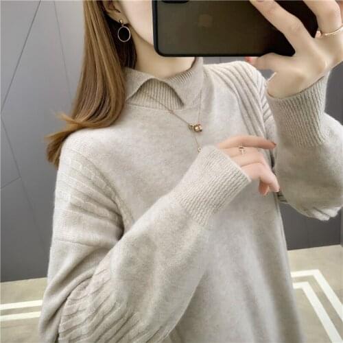 Room 191886, no. 7 in 4 】 make pure color lapel open fork pullovers [1128] 60