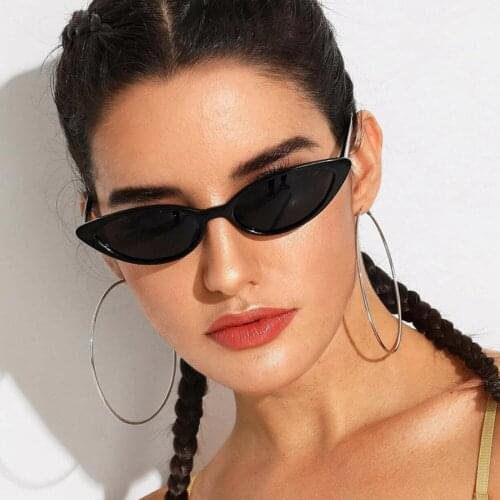 Colorful Eyewear Cycling Sun Glasses Cat Eye Goggles Small Frame Female Vintage Sunglasses Sexy Women Brand Designer UV400