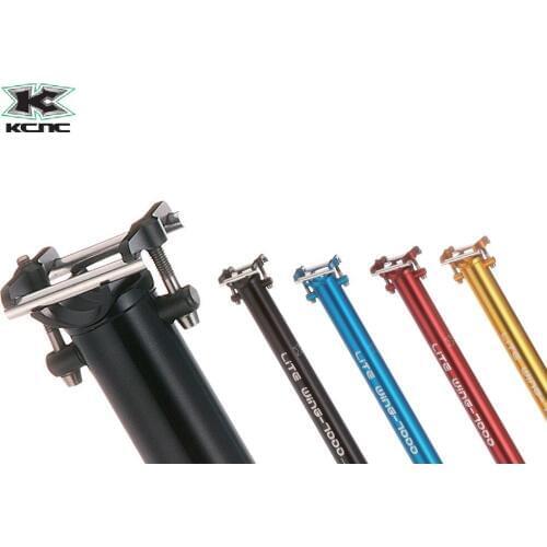 KCNC Lite Wing 7000 Seatpost 34.9mm 550MM long black extra long for Birdy folding bike