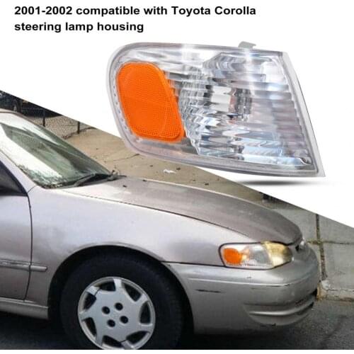 Right Corner Light Housing Turn Signal Side Marker Lamp Bezel 81520-02070 for Toyota Corolla 01-02 US Car Accessories