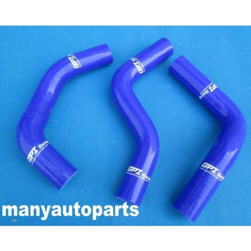 SILICONE RADIATOR HOSE For SUZUKI SWIFT 1.3 G13GTI 1989-2000 99 98 97 96 95 94 93 92 BLUE