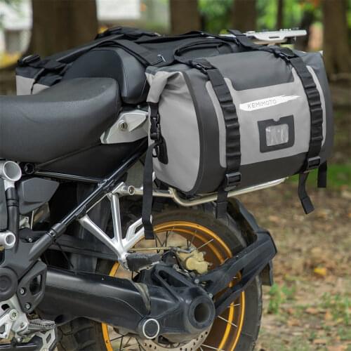 Motorcycle Bag Outdoor PVC Dry Saddle Bag Waterproof Touring Side Bags 50L Universal For R1200GS F800GS CBR600RR CB1000R CBR400