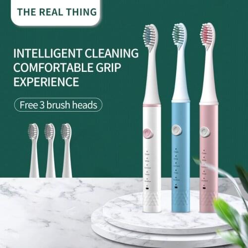 LISM Sonic Electric Toothbrush Fast Charging IPX7 Waterproof USB Electronic Whitening Teeth Brush Ultrasonic Smart Toothbrush