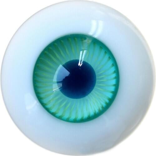 [wamami] 12mm 14mm 16mm 18mm 20mm 22mm 24mm Aqua Glass Eyes Eyeball BJD Doll Dollfie Reborn Making Crafts