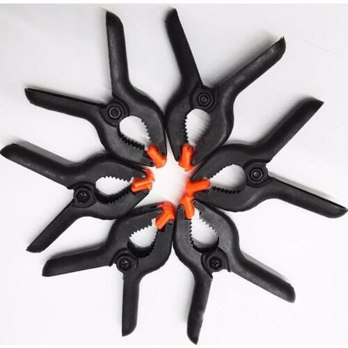 10pcs/lot 2 inch A Shape Clip DIY Tools Plastic Nylon Toggle Clamps For Woodworking Spring Clip Photo Clamp Free Shipping