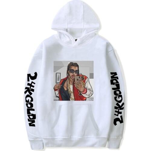 2020 Pop Rapper 24kgoldn Hoodie Hip Hop Style Sweatshirts Men/Women Hoodies Street Style Harajuku Streetwear Clothes