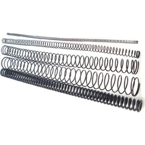 5pcs 1.6*8*305mm compression spring electrical springs for toys air guns Y type tension spring made of 65 Mn steel non-corrosive