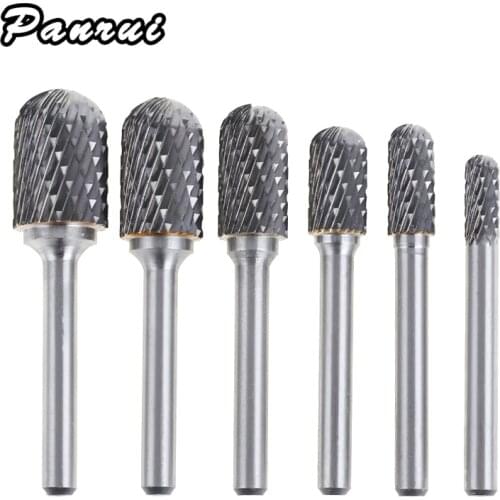 Free Shipping 1 Pack CX Type Carbide Rotary File Alloy Milling Cutter Tungsten Steel Cylindrical Grinding Head Mould Metal Tools