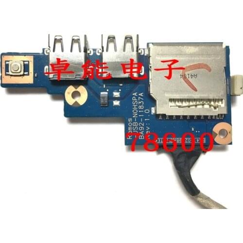 Laptop Power Switch Button Board Cable For SAMSUNG NP510R5E NP370R4E 370R5E 450R4V 470R5E BA92-11837A