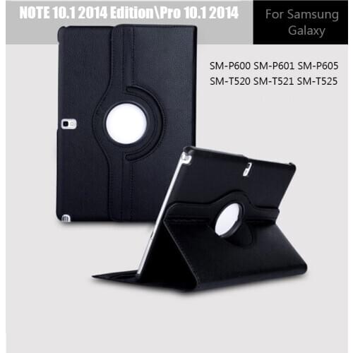 Case For Samsung Galaxy Tab Pro 10.1 SM-T520 T521 T525 Tablet PU Leather Cover For Samsung Note 2014 Edition 10.1 SM-P600 P601