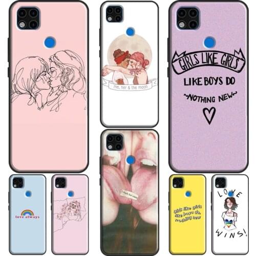 Girls Like Girls Lesbian LGBT Case For Xiaomi Redmi Note 10 Pro Note 7 8 9 Pro 8T 9S Back Cover For Redmi 9C 9A 9T 7A 8A