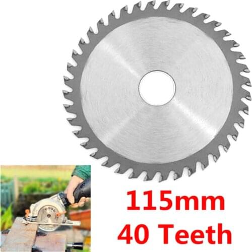 115mm 40T Mill Chain Wheel Discs Circular Saw Blade Woodcarving 4.5 Inch For Angle Grinder