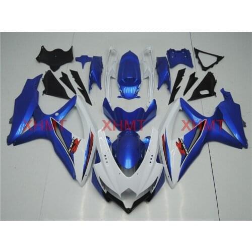 For Suzuki GSXR750 2008 - 2010 K8 Fairing for Suzuki GSXR600 2009 Bodywork for Suzuki GSXR600 08 10 White Blue Body Kits