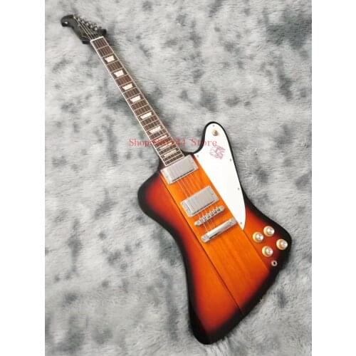 Free transportation, 6-string electric guitar, sunset color, customizable