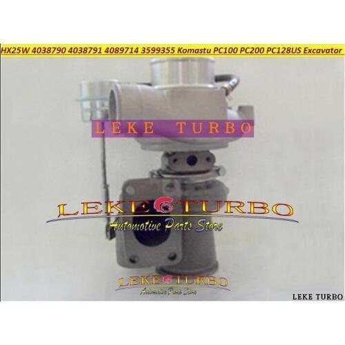 HX25W 4038790 4038791 4089714 3599355 3599355 Turbo Turbocharger For Komastu PC100 PC200 PC128US Excavator 2004 For HYUNDAI R130