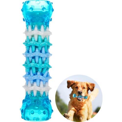 Pet Toy Bite Resistant TPR Dog Chew Toy Pet Teething Toy for Medium Large Dogs 1 pcs