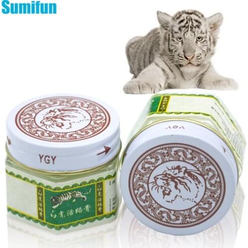 Sumifun Chinese Original White Tiger Balm Ointment Joint Arthritis Muscle Rub Aches Pain Relief Cream Health Care P0019