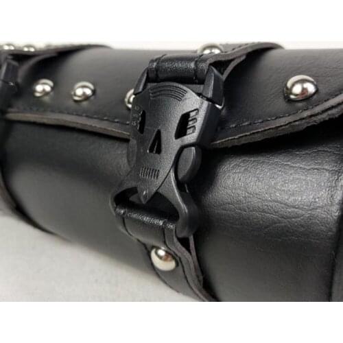 Leather Motorcycle Bag 21x10x10CM Accessories Parts Motorcycle Bicycle