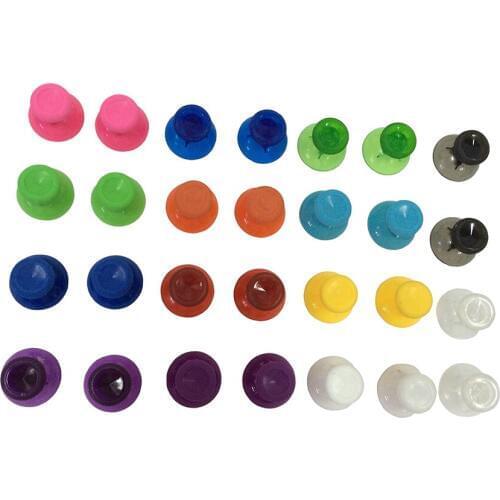 OSTENT 6 x Colorful Analog Stick Cap Replacement for Microsoft Xbox One Controller