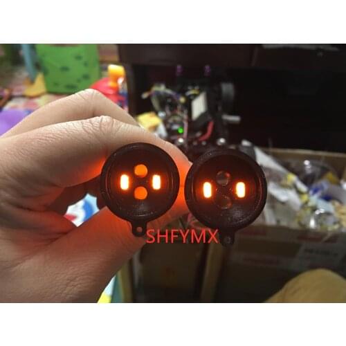 A Pair JKMAX Rc Car Orange Lamp Light Upgrade Part For JK MAX Option Parts