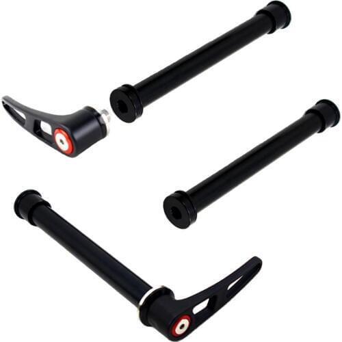 Front 15mm Thru axles skewer 15 X 100mm MTB bicycle front fork thru axle with LockNut plug in available 15X100