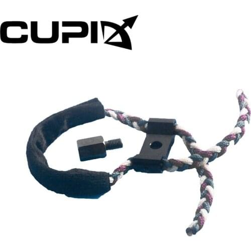 23*7*1.5 CM Braided Rope Wristbands Compound Bow Rope Accessory And Bow Wrist Rope For Archery Hunting Shooting