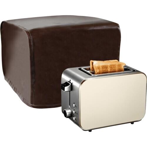 Bread Machine Dust Cover Kitchen Dust Cover Leather Protector Protective Cover For 2-Slices Bread Machine Storage Bag
