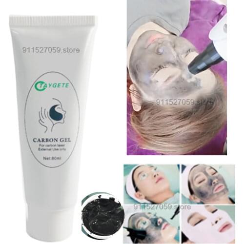 Carbon Gel for Laser Skin Rejuvenation Skin Whitening Skin Deep Cleaning Remove Black Spots Moisturizing Face Cream Skin Massage