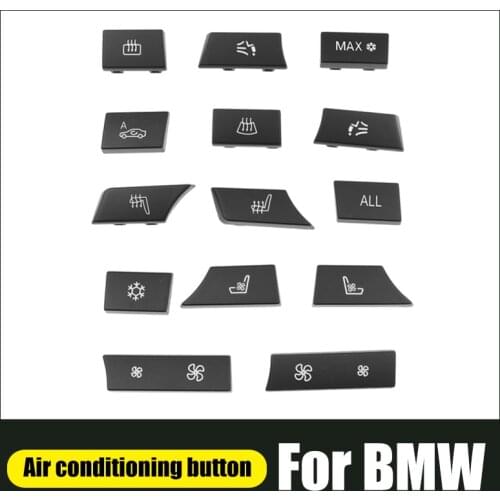 Air Conditioner Fan Wind Volume Button Capes fit for BMW 5/6/7 Series F10 F01 F12 06 07 GT F11 F13 Button