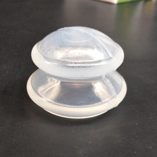 Beauty massage 2 pcs Silicone facial cupping device moisture-absorbing face massage cans