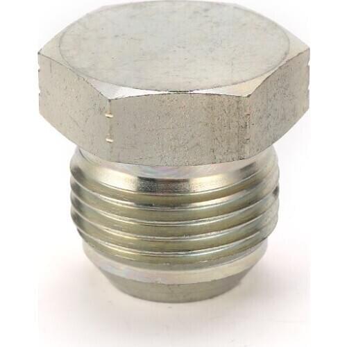 4J-08 JIC MALE THREAD 74º CONE SIZE 3/4''x16 HOSE ADAPTER PLUG