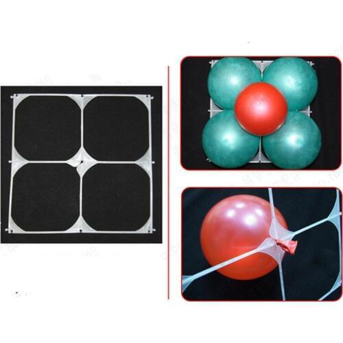 50pcs Balloon Grids 4 Hole Latex Balloons Mesh for Party Wedding Supplies Modeling DIY Accessories Plastic Grid Free shipping