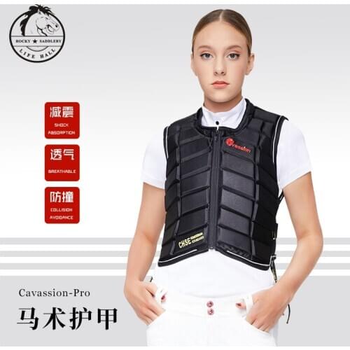 Adult Horse Armor Adjustable Protection Thickening Wear-resistant Shock-Absorbing And Breathable Equestrian Armor