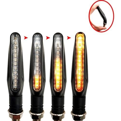 For Kawasaki ZRX1100 / 1200 ZX9 ZZR1200 W800 Cafe ER-5 Motorcycle Turn Signal Lights Flashing Signal Lamp Accessories