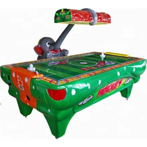 Coin Operated Elephant Air Hockey Table Arcade Amusement Game Machine