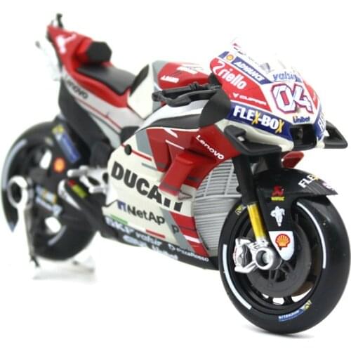Maisto 1/18 2018 Ducati Team Honda Metal Alloy Collection Simulation Motorcycle Racing Model Car Decoration Toys