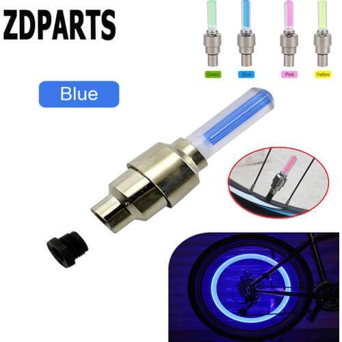 ZDPARTS 2X Motorcycle Car Wheel Tire Valve Caps Cover LED For Lada Granta Vesta Kalina Priora Toyota Corolla Avensis Rav4 Fiat