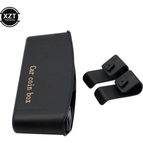 Car Coin Box Pocket Finishing Box Mobile Phone Trash Can Glasses Frame Interior Debris Storage Car Door Side Hanging Trash Can