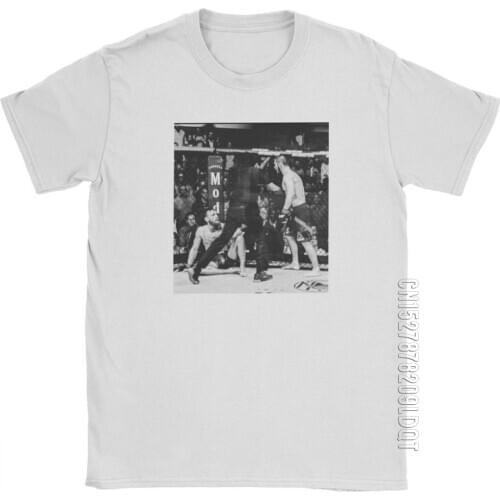 Men T Shirt Khabib Nurmagomedov The Eagle Conor Mcgregor Cool Male Tshirt Basic Tees O Neck Clothes Cotton Plus Size T-Shirt