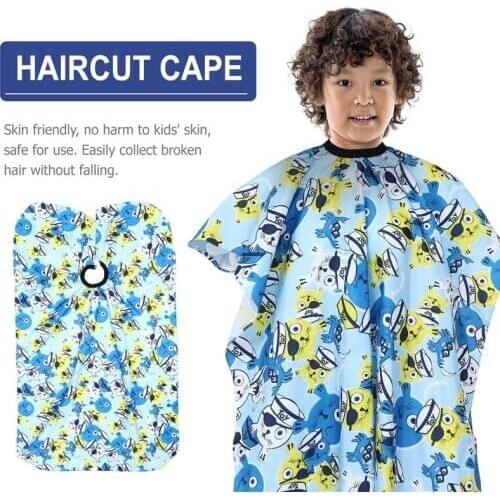 1pc Kids Hairdressing Cape Children Hair Cutting Cape Professional Salon Hair Cutting Cape Haircut Home Barber Cape For Kids