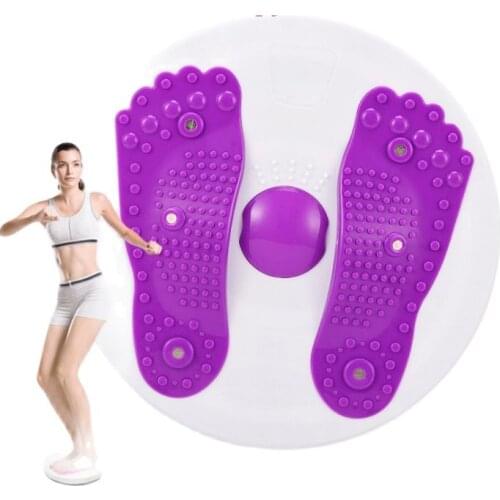 Portable yoga fitness waist twisting rotary table household abdominal muscle fitness equipment rotating waist twisting machine